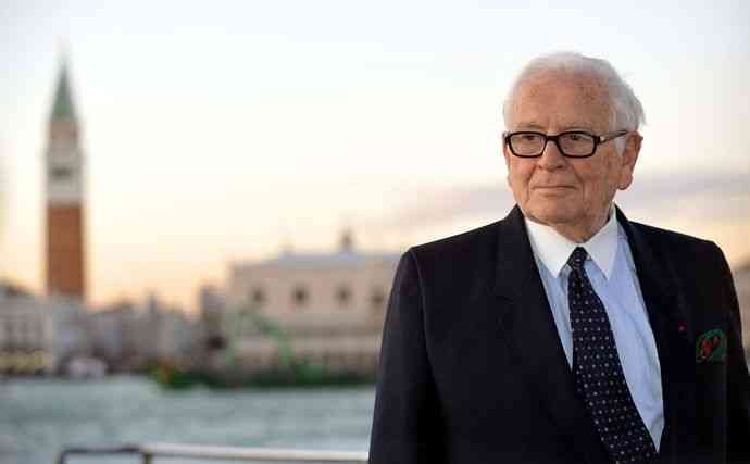 Venezia, 03/11/2009. Pierre Cardin,