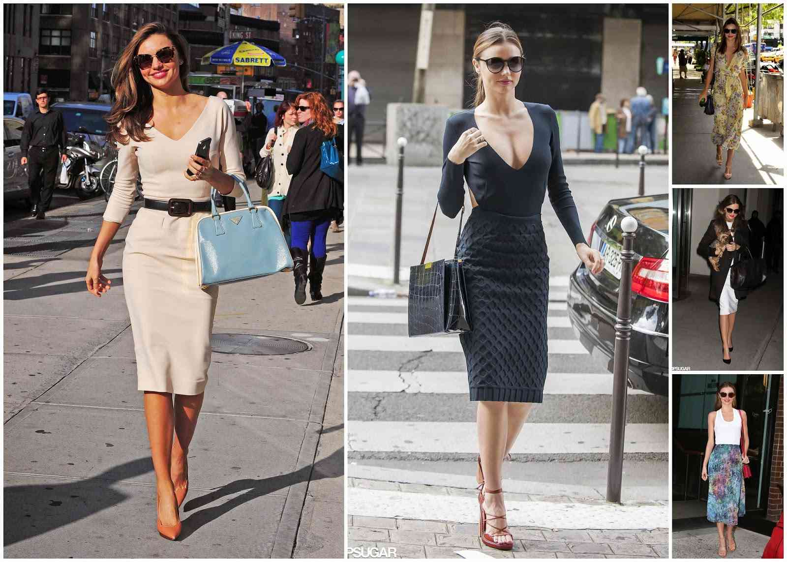 Miranda Kerr - midi skirt