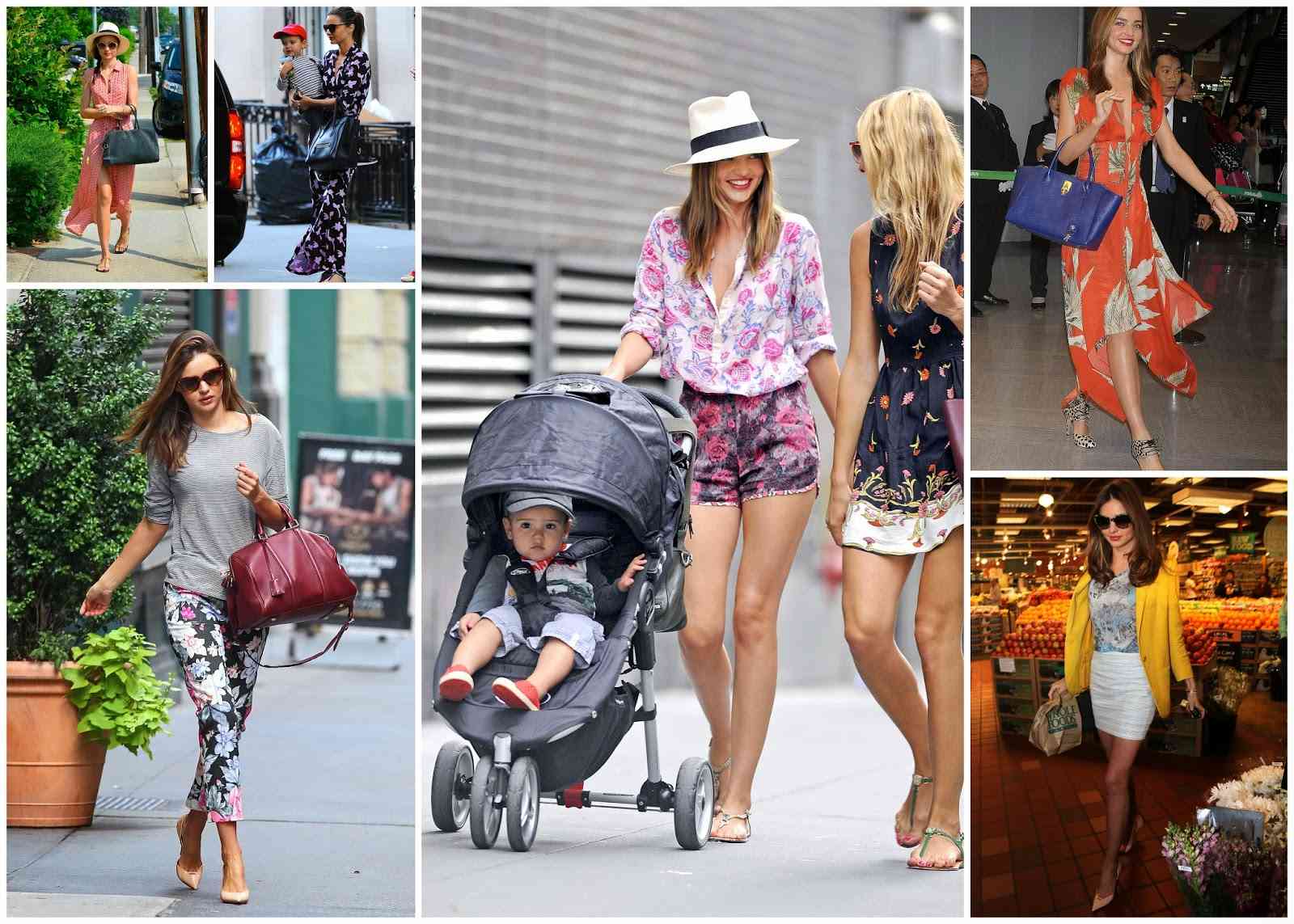 Miranda Kerr - outfit print