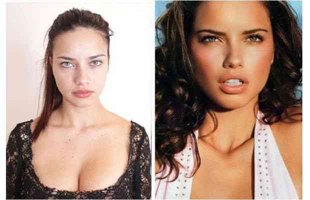 adriana-lima fara make up
