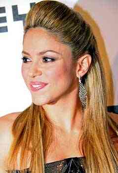 shakira coafura pamapdour