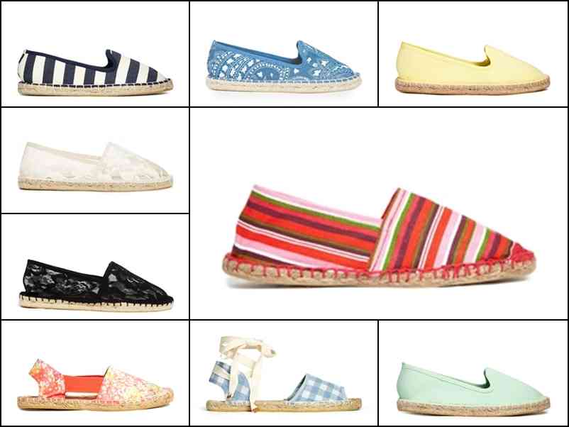 espadrile colorate