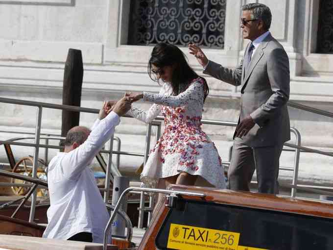 George Clooney s-a căsătorit. Nunta lui George Clooney, în imagini 3