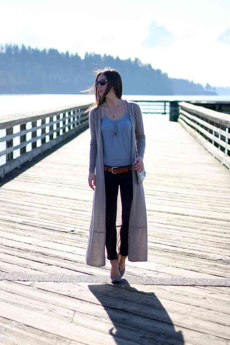 cardigan maxi
