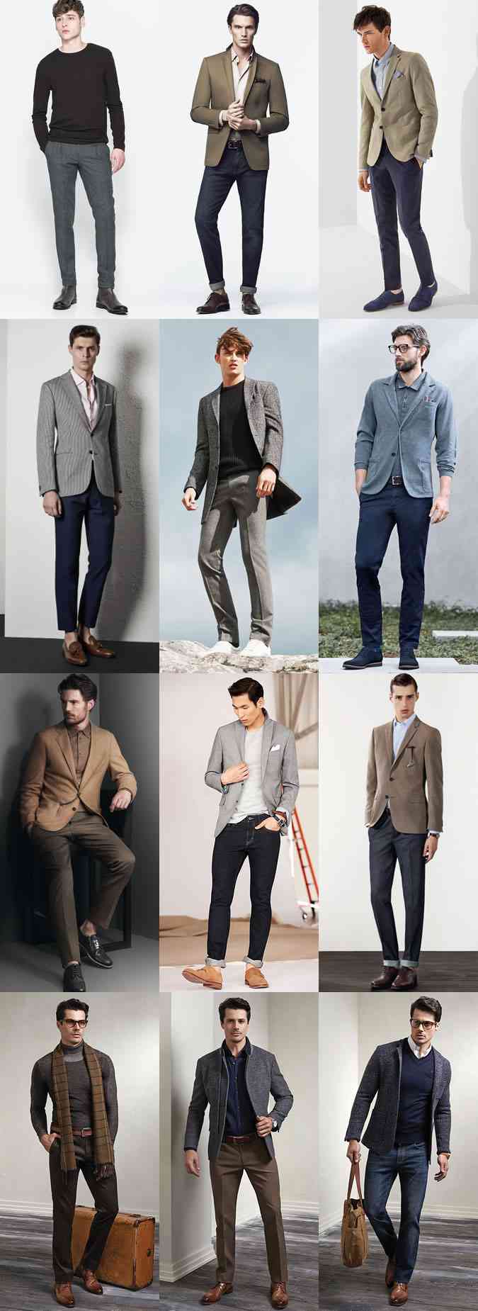 pantaloni business casual