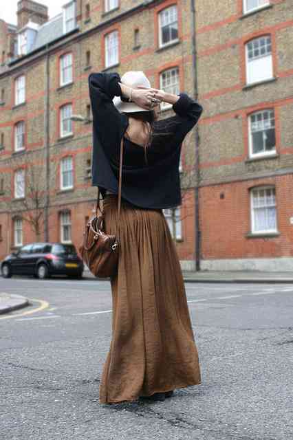 pulover cu fusta maxi