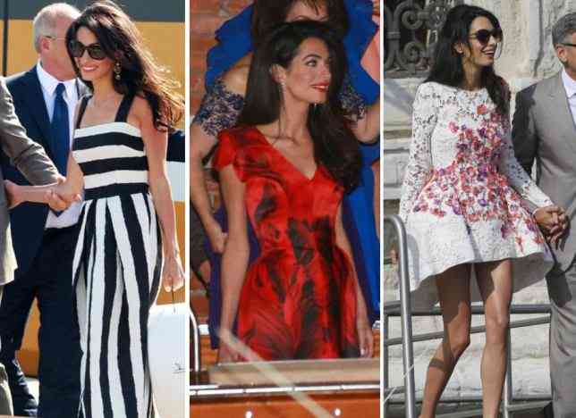 Recomandări pentru rochia de mireasă de la soția lui Clooney și designeri