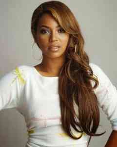 beyonce coafura lejera