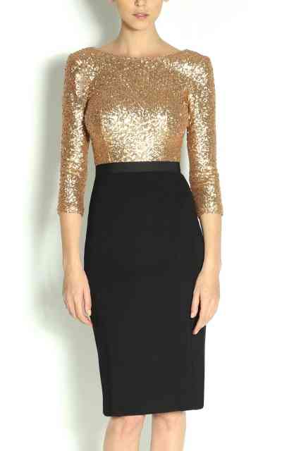 rochie aurie1
