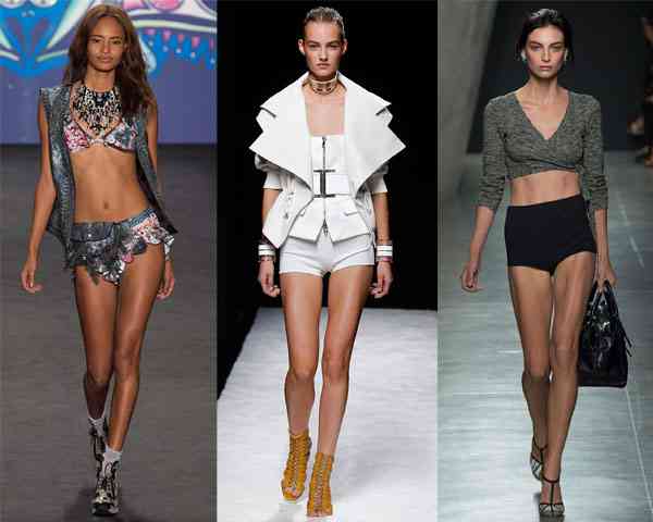 2 PANTALONI SCURTI LA MODA VARA 2015 MINI