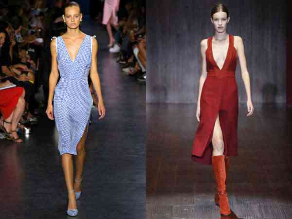 4 rochii la moda vara 2015 decupate