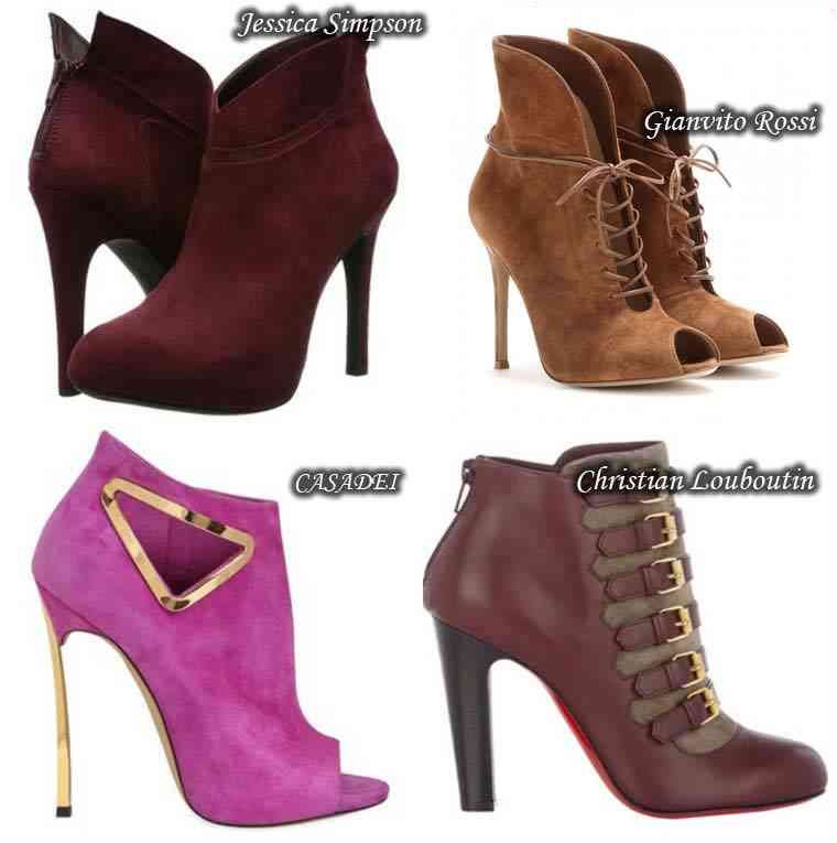 botine toc inalt