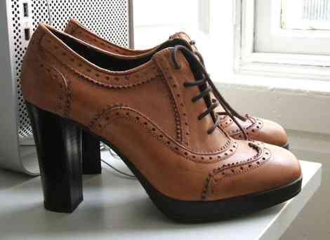 brogues cu toc