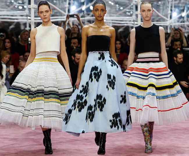 colecția Christian Dior Couture primăvară - vară 2015