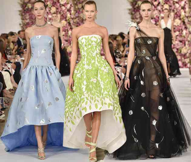 colecția Oscar de la Renta primăvară-vară 2015