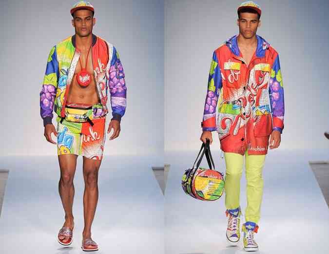 imprimeuri la moda 2015 moschino
