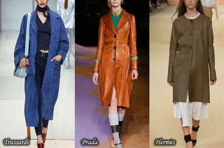 10 trench-uri la moda  piele