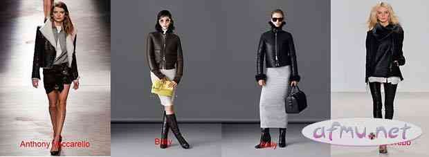 3 geaca de piele 2015 blana