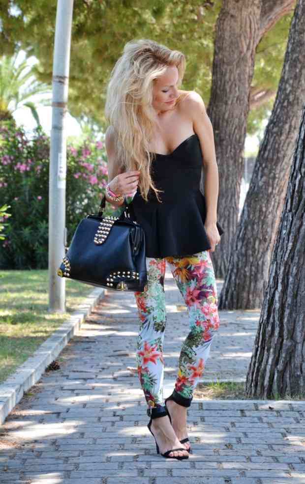 pantaloni cu imprimeuri florale 2015 4