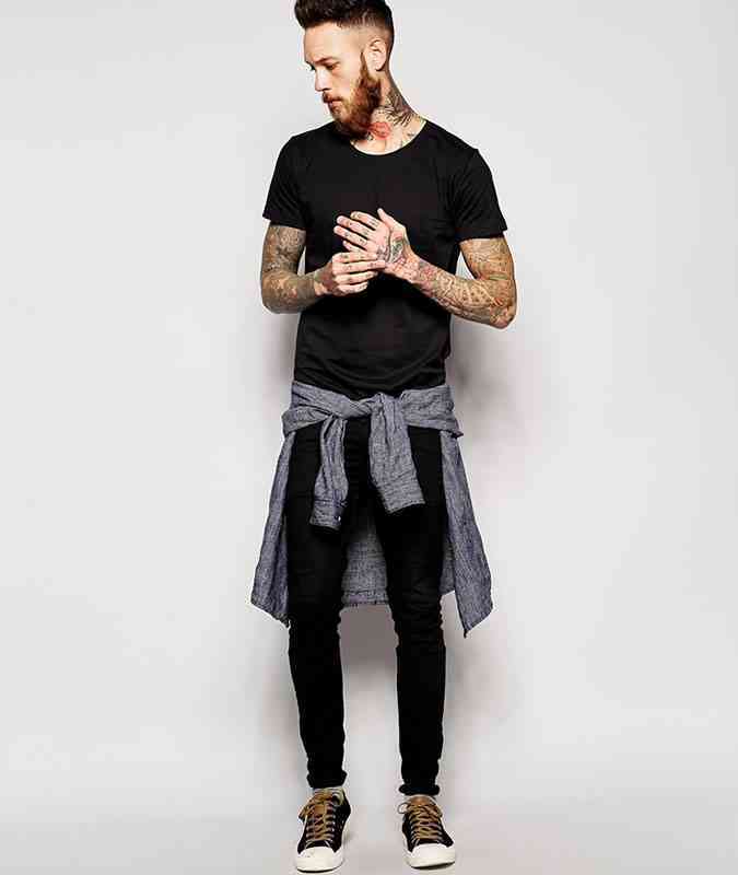 8 haine negre la moda tricou