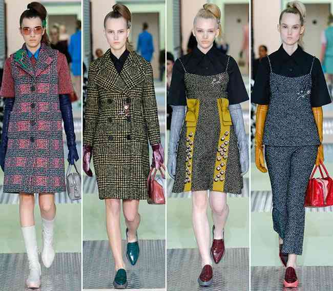 colectia de modă Prada toamnă - iarnă 2015-20164
