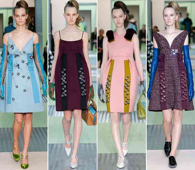 colectia de modă Prada toamnă - iarnă 2015-20166