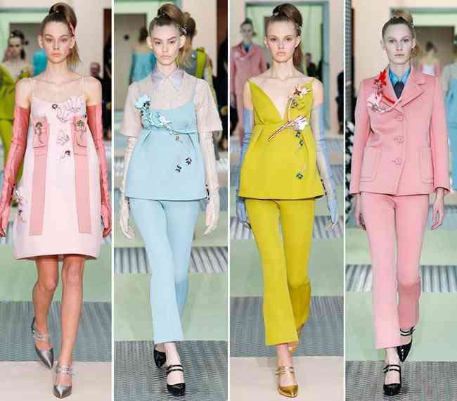 colectia de modă Prada toamnă - iarnă 2015-20167