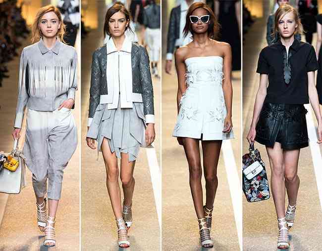 colecția Fendi primăvară- vară 2015 - Milano Fashion Week 3
