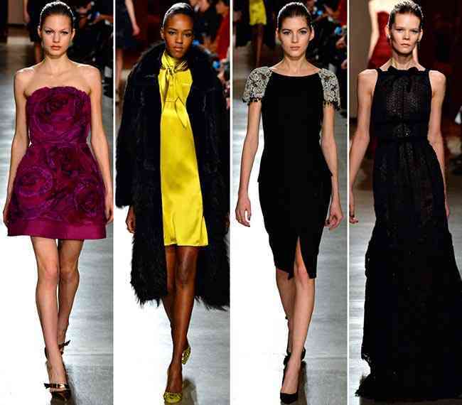 colecția Oscar de la Renta pentru toamna - iarna 2015-20165