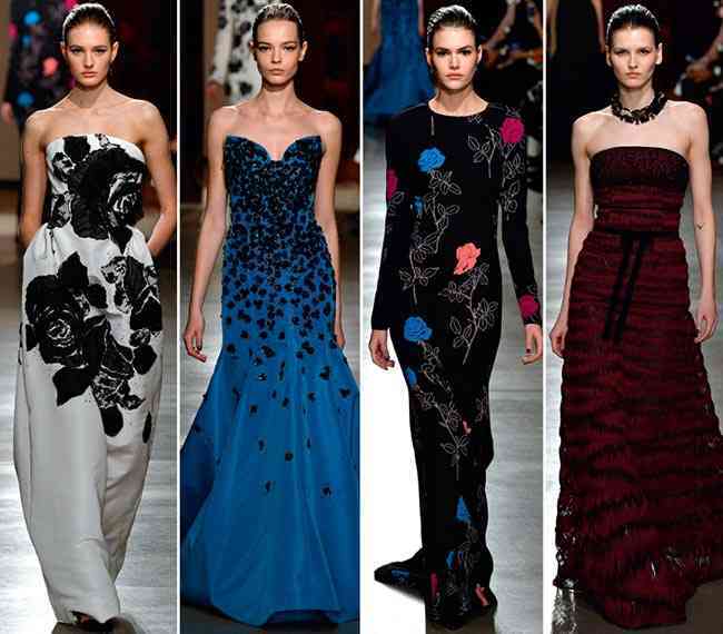 colecția Oscar de la Renta pentru toamna - iarna 2015-20167