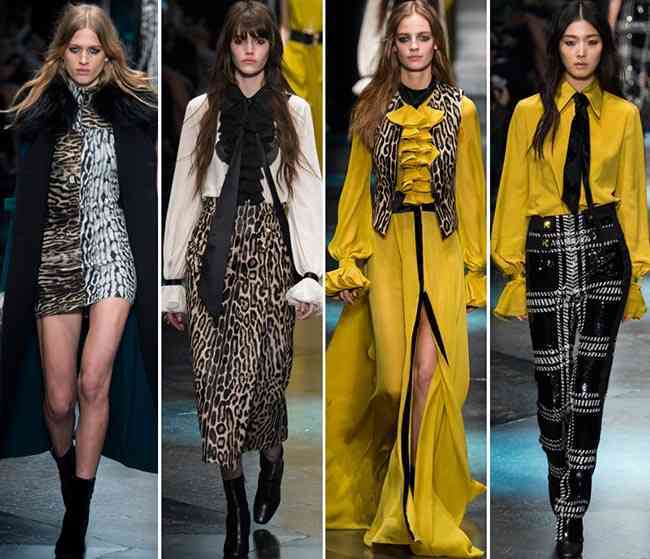 colecția Roberto Cavalli pentru toamna - iarna 2015-2016 2