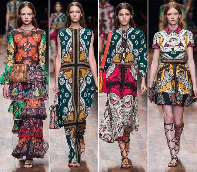 colecția Valentino pentru primăvara - vara 20154