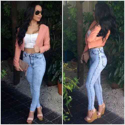 pantaloni cu talie inalta