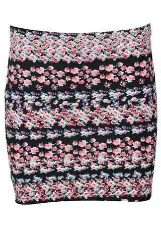 FUSTA BERSHKA MONDE BLACK