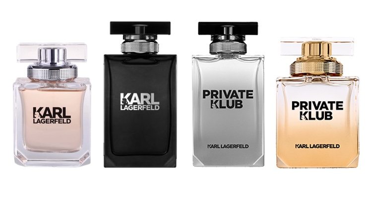 Karl Lagerfeld pentru ea, Karl Lagerfeld pentru el, Private Klub pentru barbati, Private Klub pentru femei de la parfumurile Karl Lagerfeld